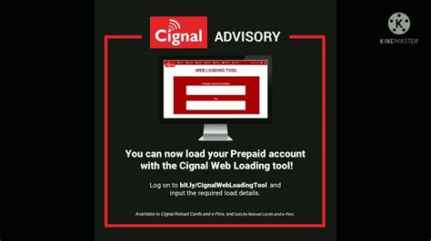 cignal tv web loading tool